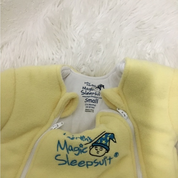 BABY MERLINS MAGIC SLEEPSUIT BABY 3/6 MONTHS SIZE SMALL - Picture 2 of 6